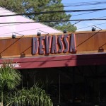 fachada aço cortén com letra caixa