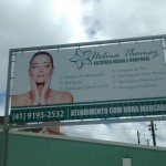 placa metalon com lona com ilhos curitiba, placa lona com ilhos, placas em curitiba, placa duas faces em lona impressao digital, banners curitiba
