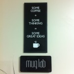 placa decorativa em acrilico