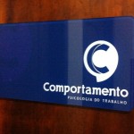 placa de porta em acrilico