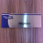 placa aço escovado curitiba