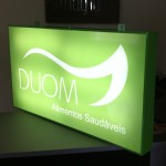 Placa backlight curitiba