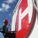 Placa com acrilico curitiba