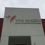 fachada centro diagnóstico com letra caixa, letras tipo caixa fachadas curitiba, letras 3d em acrilico fachadas, letreiros comerciais curitiba